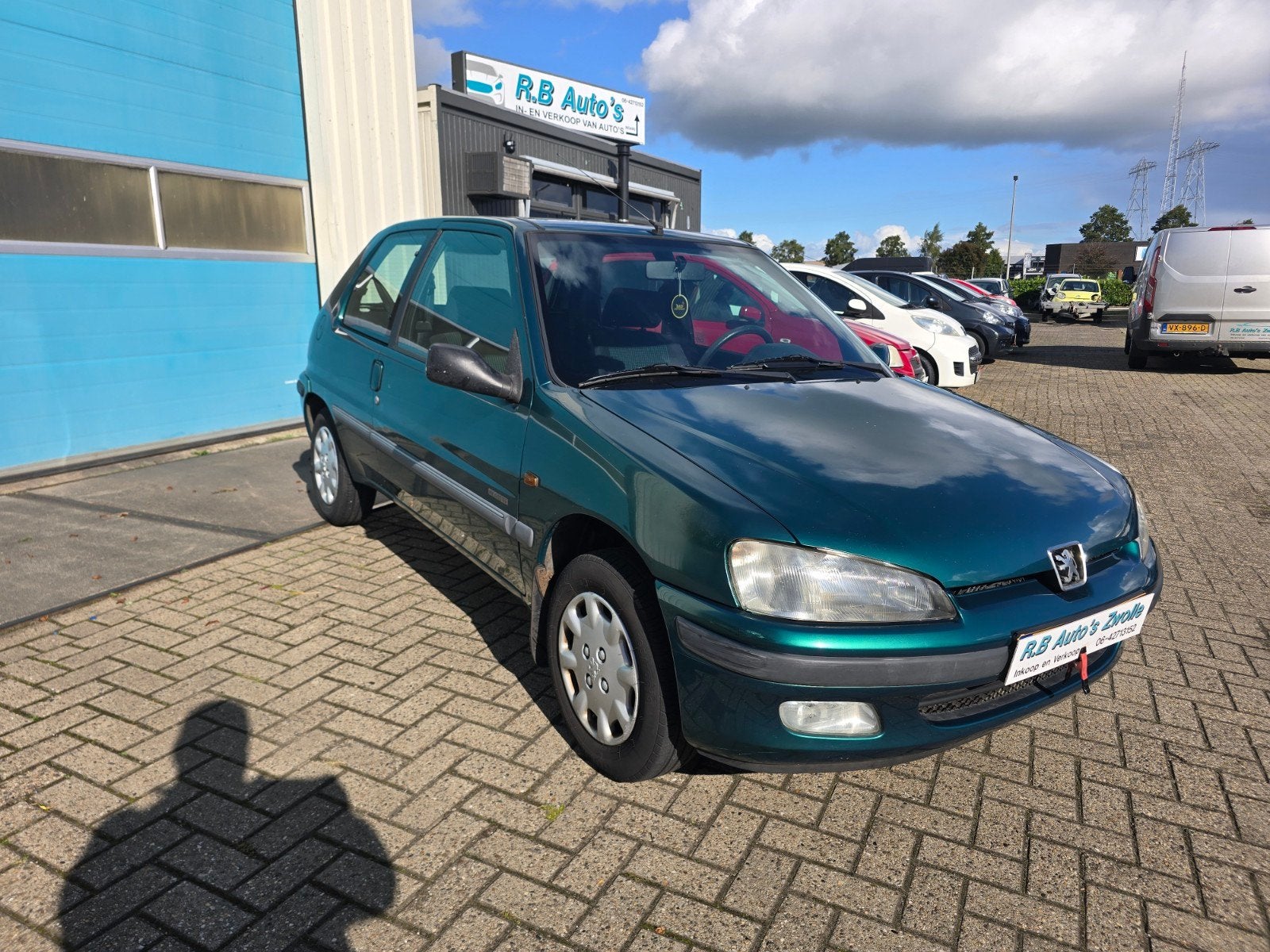 Peugeot 106 1.4 Accent AUT 1998 Groen, Auto's, Stof, 1360 cc, 31 €/maand, 855 kg