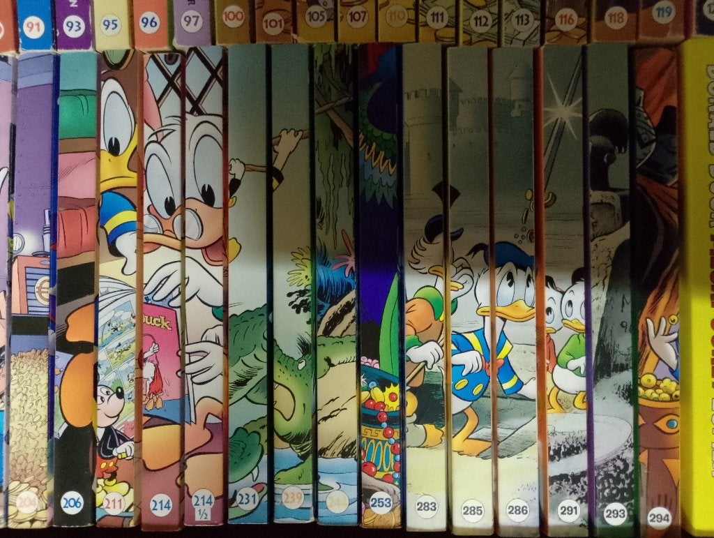 Donald Duck pockets tussen 214-294 (verkopen tussen 2-330), Boeken, Meerdere stripboeken, Ophalen of Verzenden, Gelezen