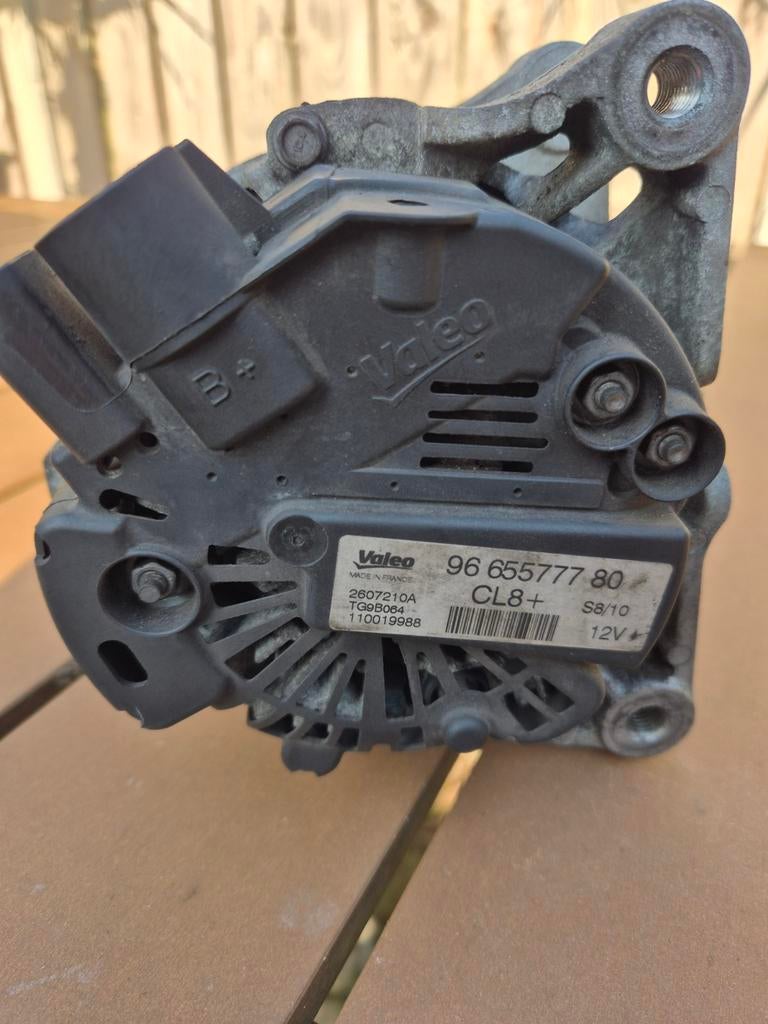 Dynamo peugeot bipper citroen nemo fiat fiorino valeo, Ophalen of Verzenden, Gebruikt, Fiat