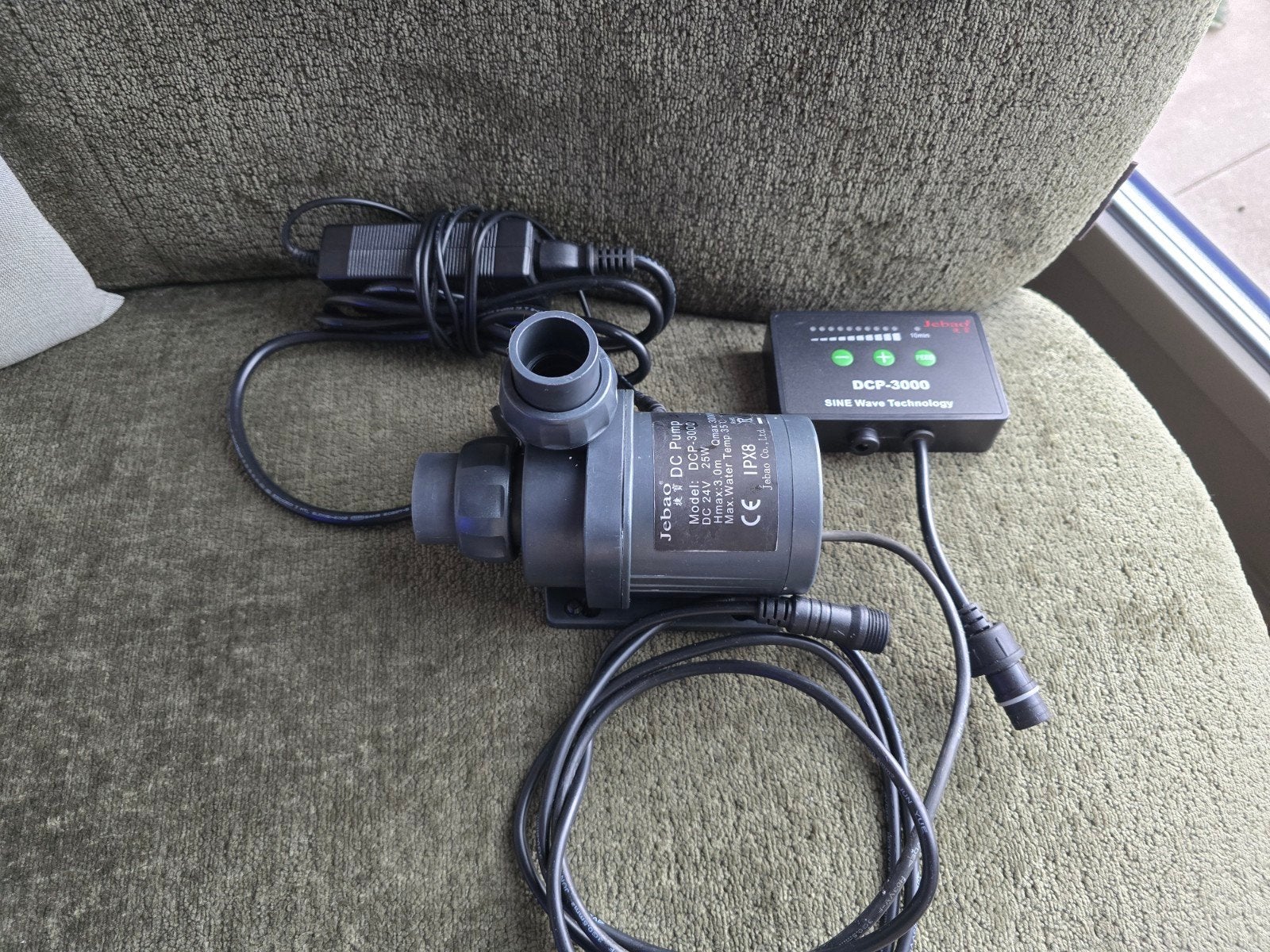 Jecod opvoerpomp DCP3000, Ophalen of Verzenden, Pomp, Gebruikt, Filter