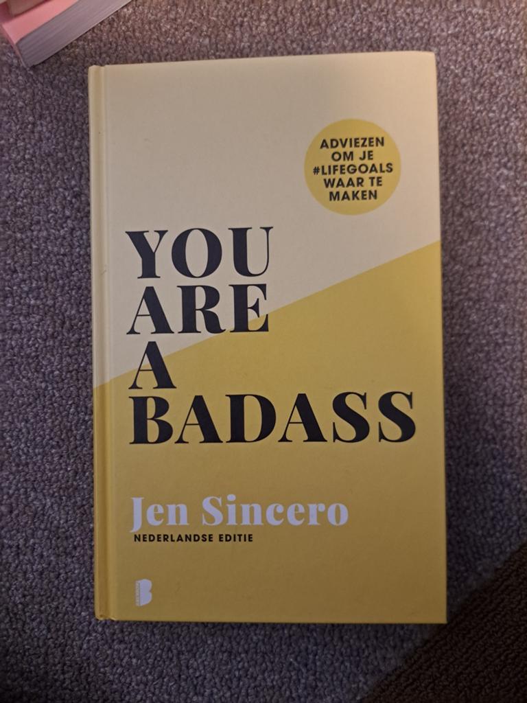 You Are A Badass - Jen Sincero (Nederlandse editie), Boeken, Ophalen of Verzenden, Zo goed als nieuw, Jen Sincero