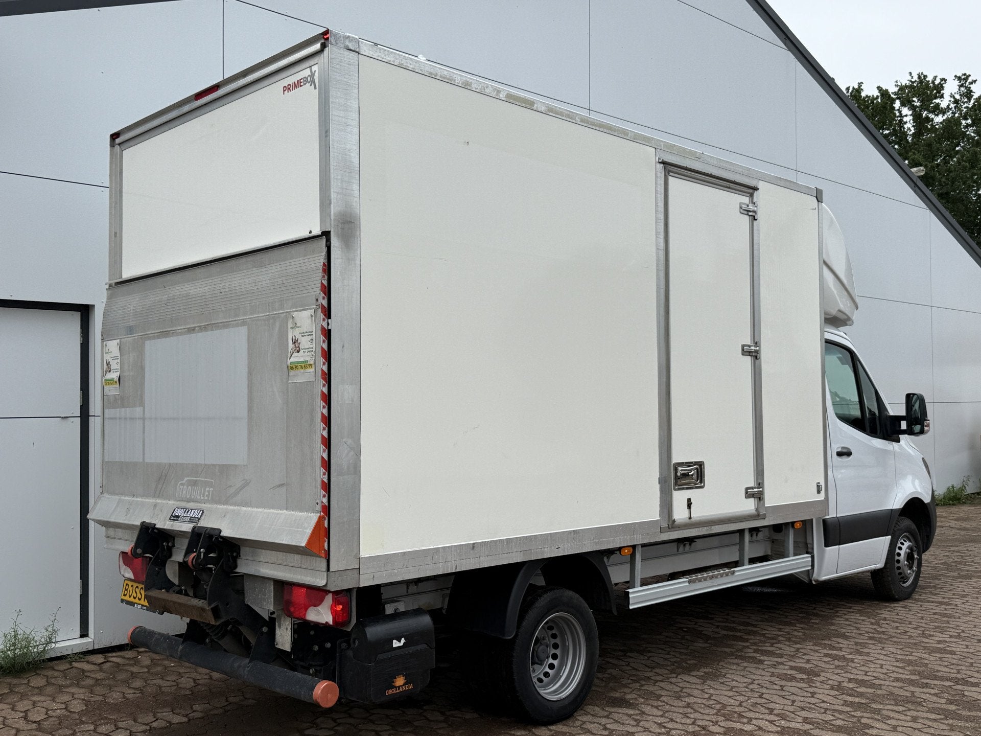 Mercedes-Benz Sprinter 515 1.9 CDI 150PK Laadklep Bakwagen D, Auto's, Bestelauto's, Gebruikt, Zwart, 4 cilinders, Mercedes-Benz