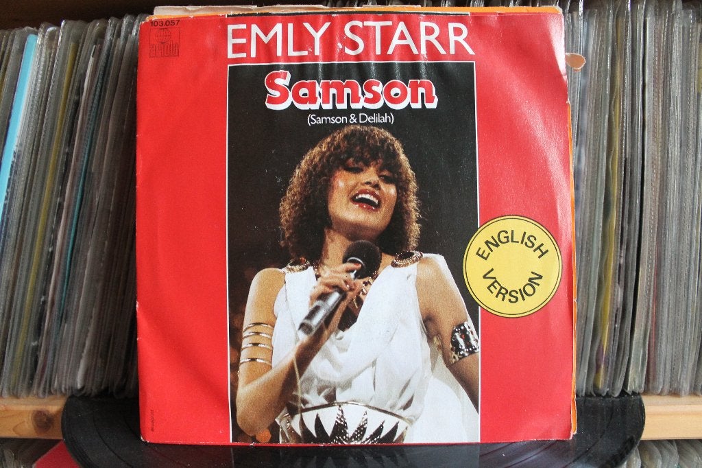 7" Single Emly Starr - Samson (Samson & Delilah) Engelse & N, Gebruikt, 7 inch, Single, Ophalen of Verzenden