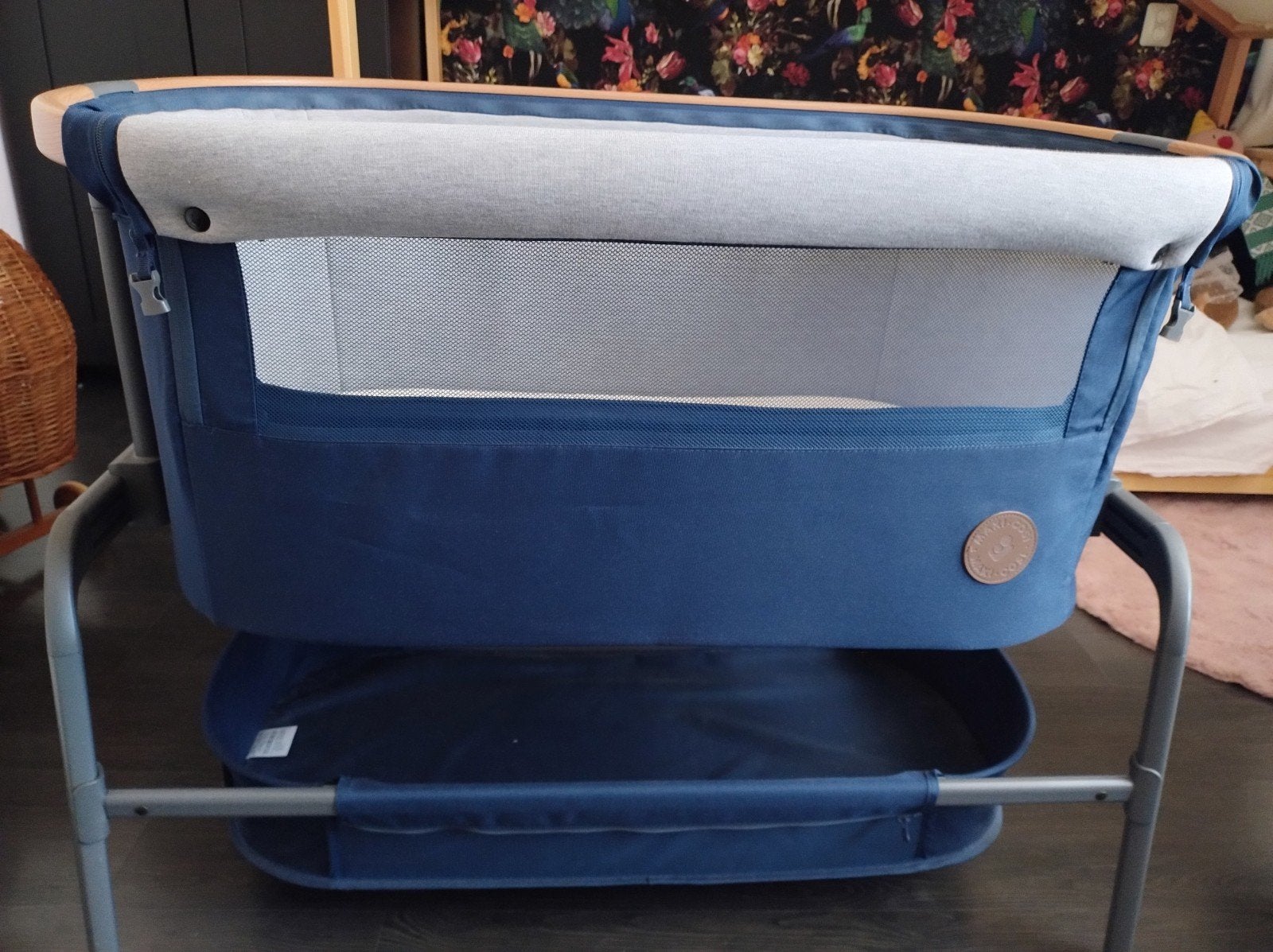 Maxi Cosi Iora Co-Sleeper Essential Blue, Ophalen, Zo goed als nieuw, Wieg