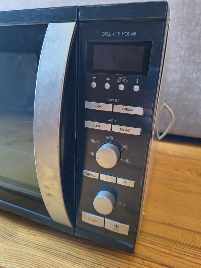 Sharp Combi oven magnetron R941STW 1050W, Ophalen, Hete lucht