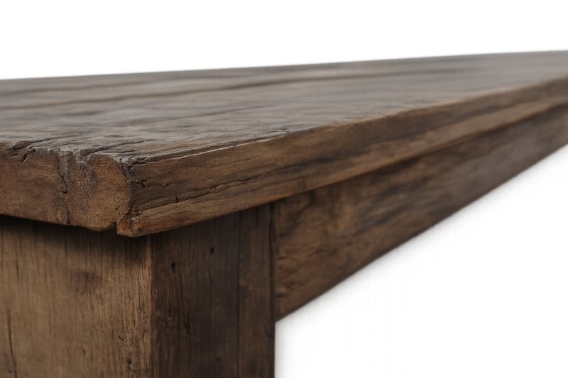 eetkamertafel rechthoek 240 cm oud hout tijdelijk aanbieding, Ophalen of Verzenden, Nieuw