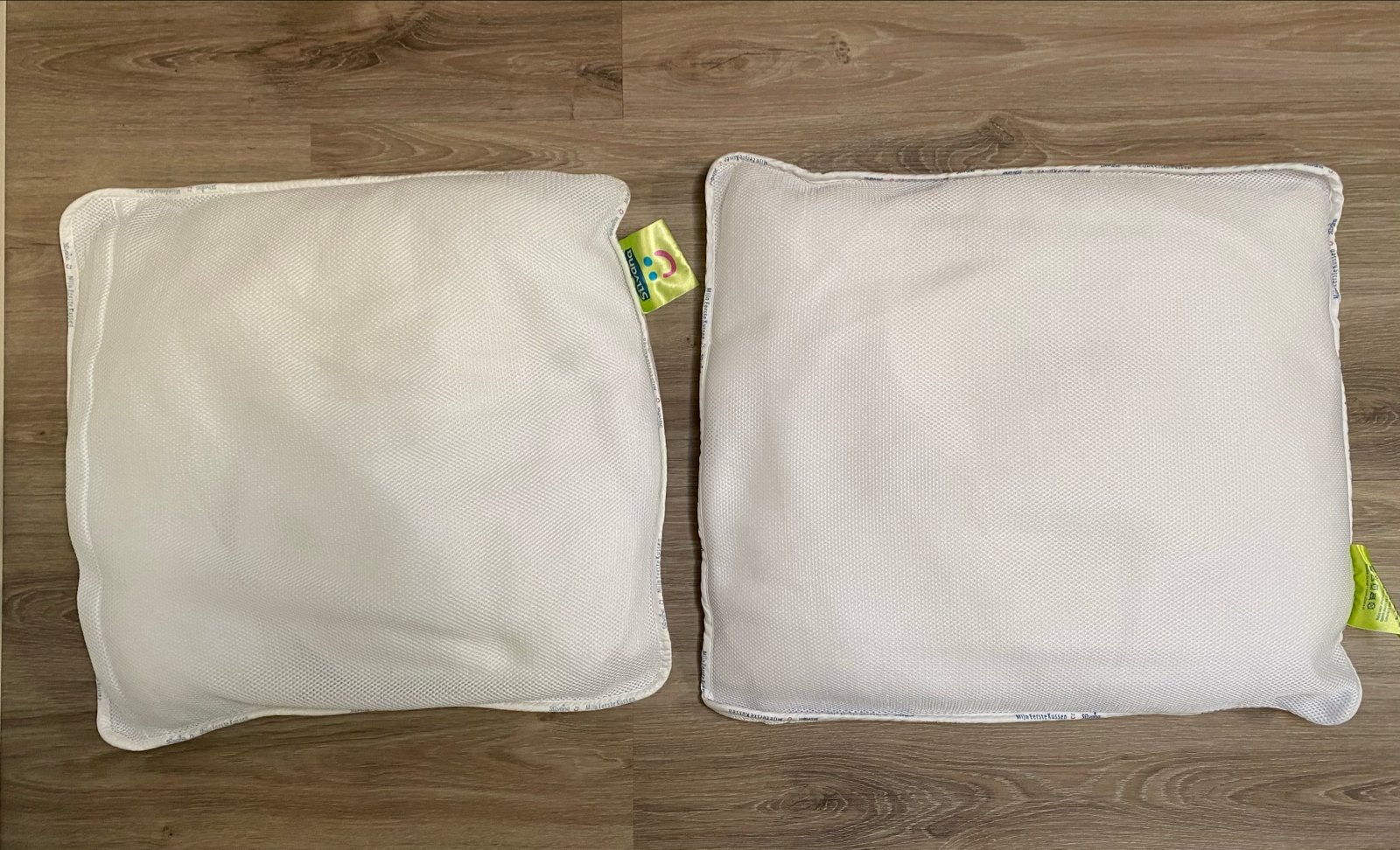 2x Silvana Mijn Eerste Kussen - Kinderkussens, Gebruikt, Eenpersoons, Wit, Katoen