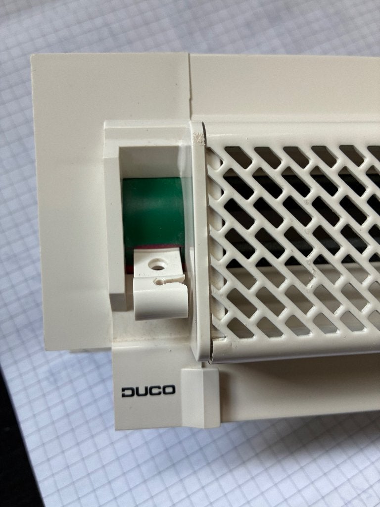 Duco ventilatierooster, Ophalen, Zo goed als nieuw