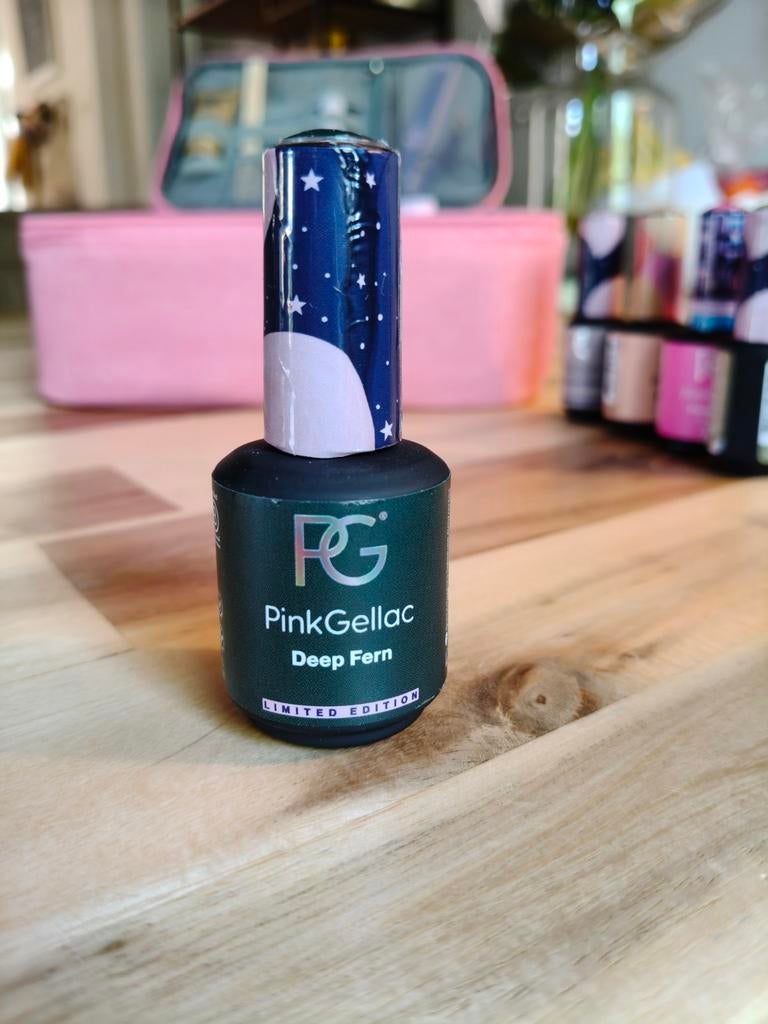 Pink Gellac Limited Edition Deep Fern, Sieraden, Tassen en Uiterlijk, Uiterlijk | Cosmetica en Make-up, Ophalen of Verzenden, Zo goed als nieuw