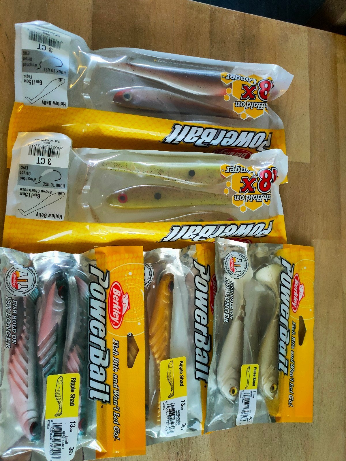 Berkley PowerBait bundel - Diverse shads en kleuren, Ophalen of Verzenden, Nieuw, Kunstaas
