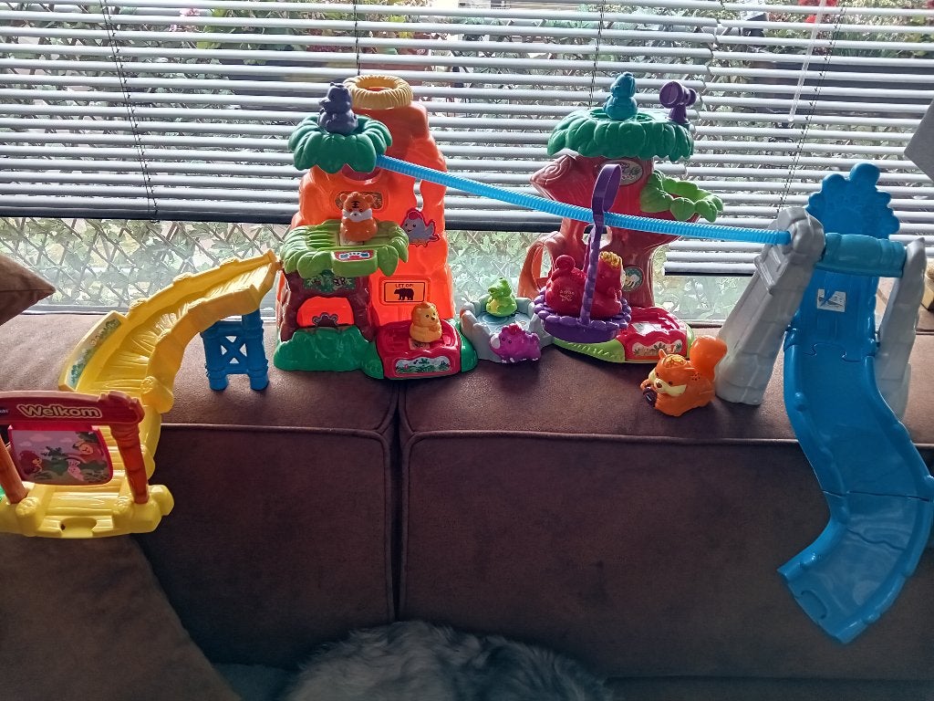 Vtech zoef zoef dieren avondturenjungel, Ophalen of Verzenden, Gebruikt, 6 maanden tot 2 jaar