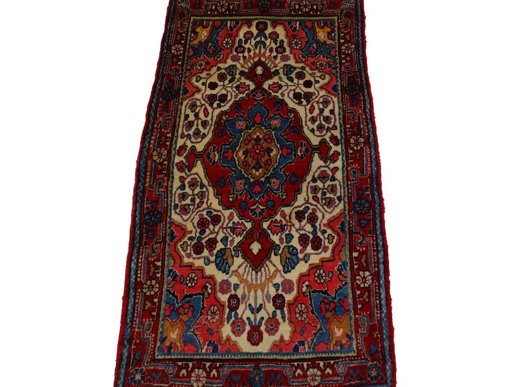 Perzisch tapijt - Sarouk - 110 x 59 cm - Handgeknoopt, -, Verzenden, -, 50 tot 100 cm