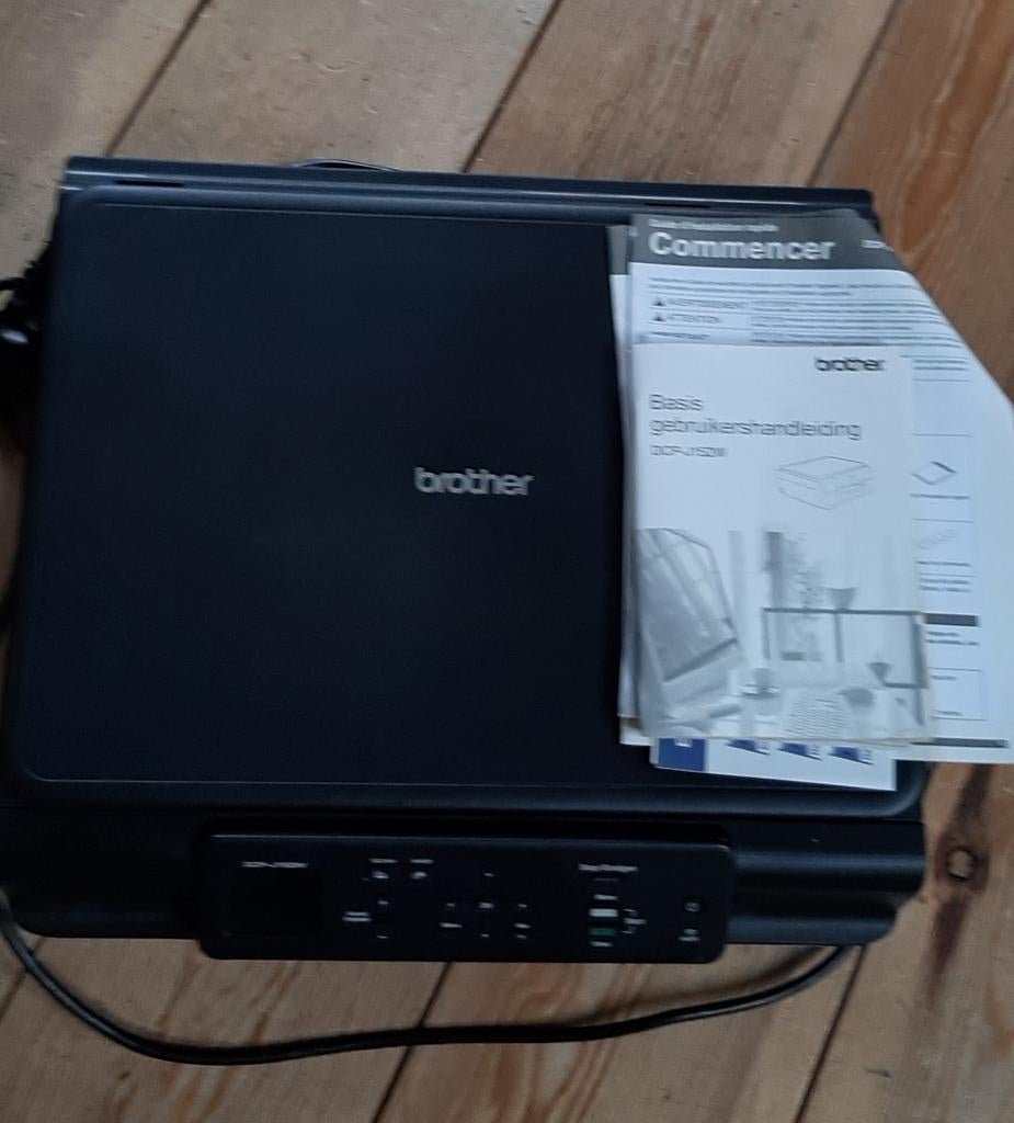 Brother DCP-J152W kleurenprinter - All-in-one met WiFi, Computers en Software, Printers, Ophalen, Kleur printen, Gebruikt, Inkjetprinter