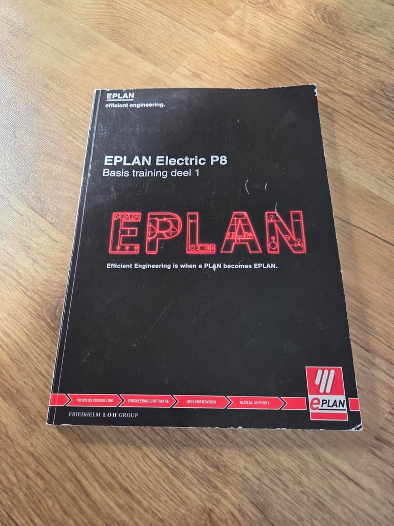 EPLAN Electric P8 Basis training deel 1, Ophalen, Zo goed als nieuw, Elektrotechniek, EPLAN