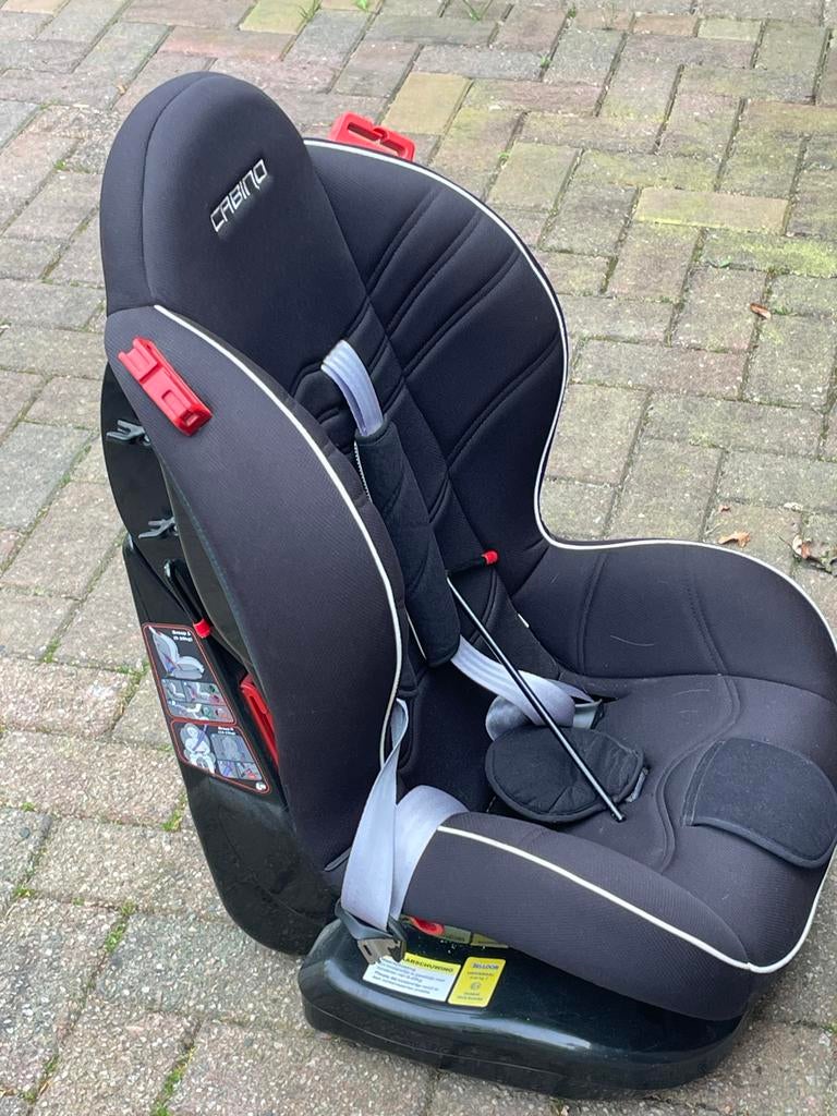 Cabino Autostoel Zwart - Veilig en Comfortabel, Kinderen en Baby's, Autostoeltjes, Overige merken, 9 t/m 18 kg, Gebruikt, Autogordel