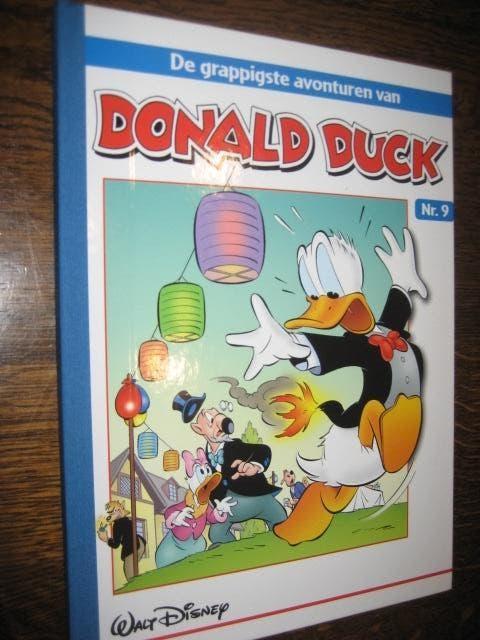 De grappigste avonturen van donald duck nr.9 + gesign.prent, Boeken, Eén stripboek, Ophalen of Verzenden, Zo goed als nieuw