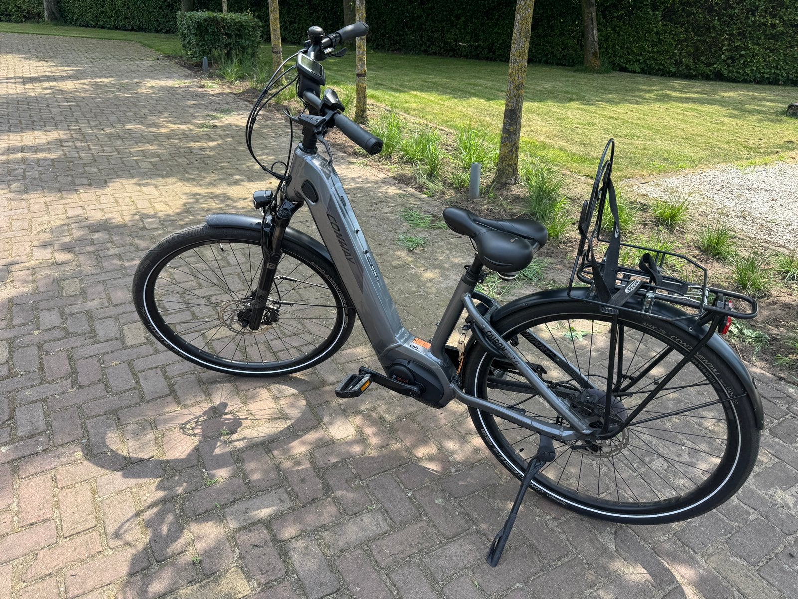 Conway elektrische fiets, Gebruikt, Minder dan 47 cm, 50 km per accu of meer, Ophalen