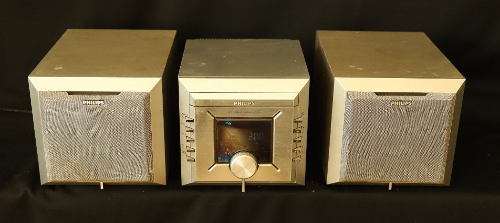 Philips stereo set MZ-3, Philips, Gebruikt, Cd-speler, Ophalen of Verzenden