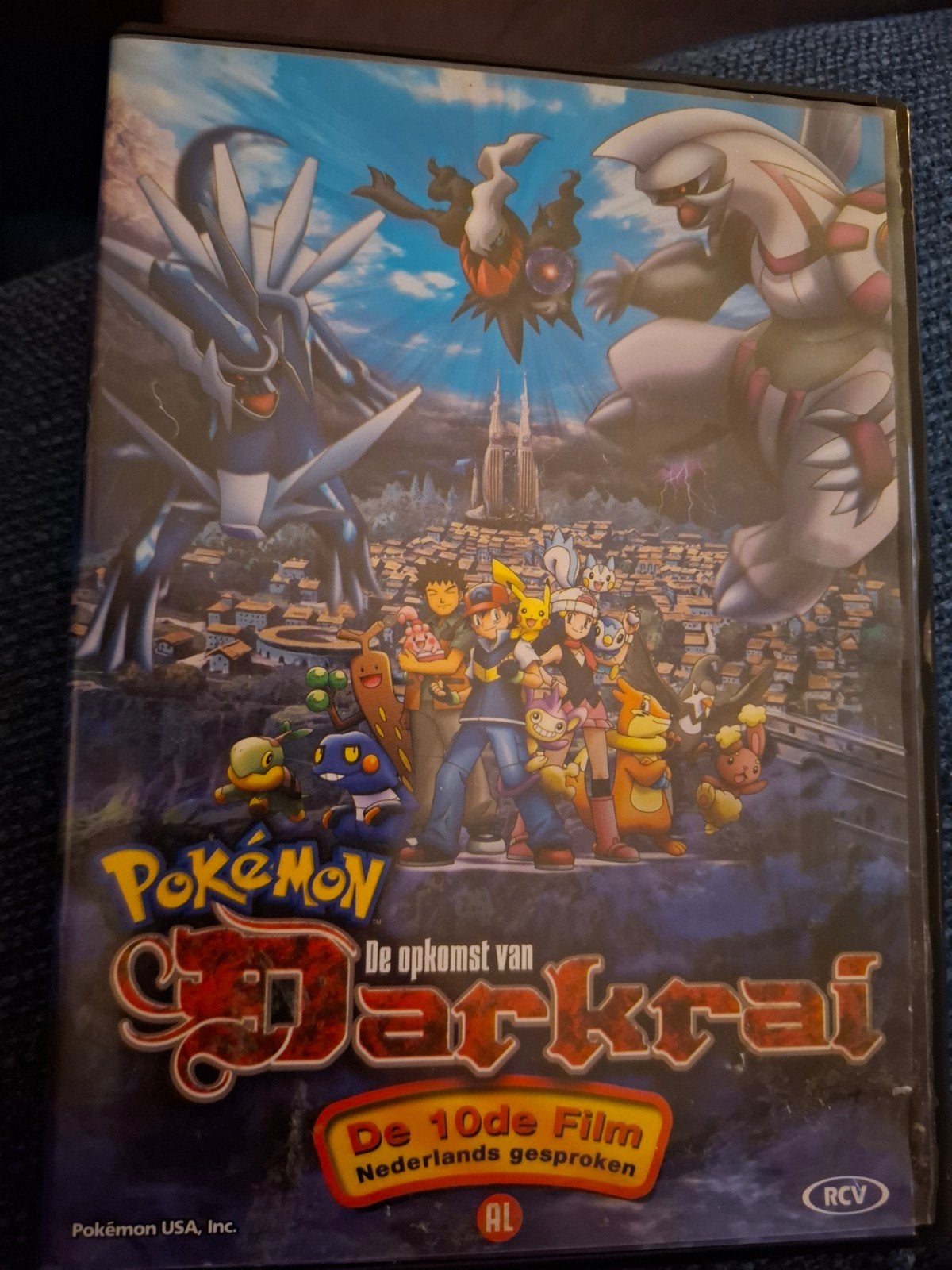 Pokémon: De Opkomst van Darkrai - De 10de Film DVD, Cd's en Dvd's, Animatie, Alle leeftijden, Zo goed als nieuw, Film