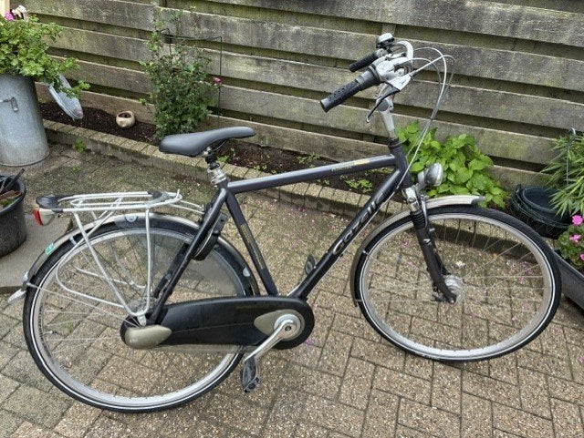 Gazelle Fuore 8 versnellingen en geveerd, Ophalen, Gebruikt, Versnellingen, 57 tot 61 cm