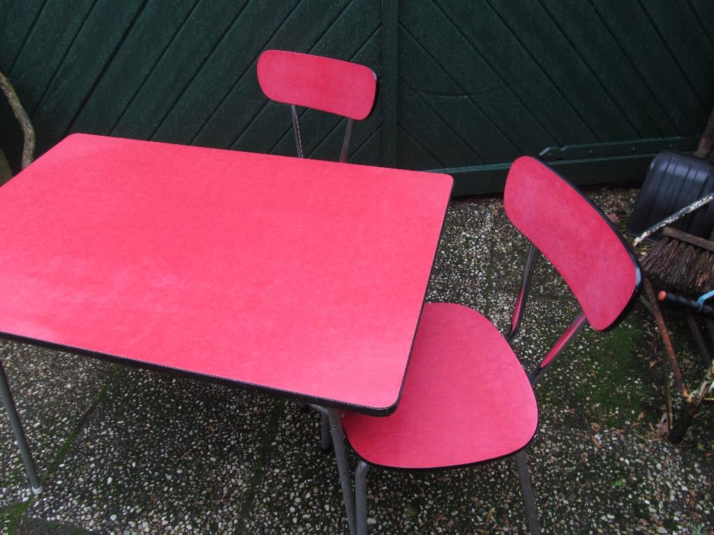 Retro Keukenstel., Ophalen, Gebruikt