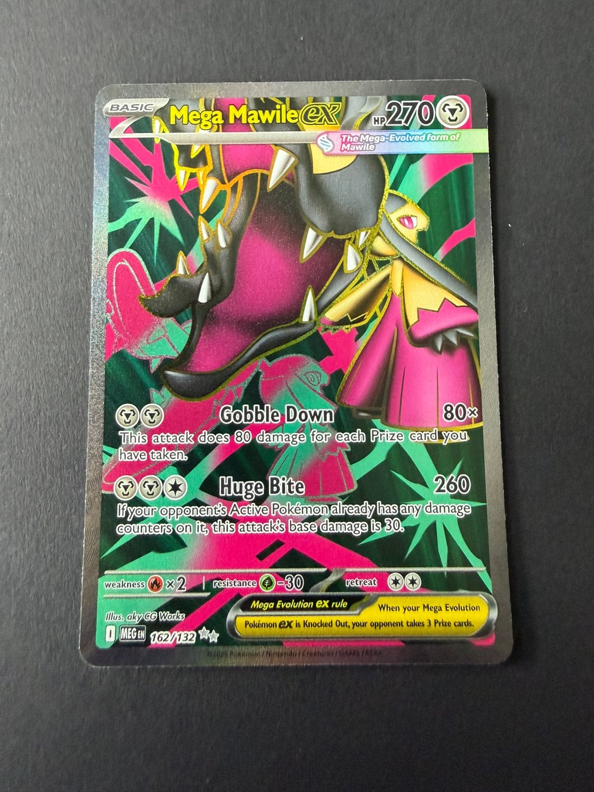 MEG 162/132 Mega Mawile EX, Ophalen of Verzenden, Nieuw, Losse kaart