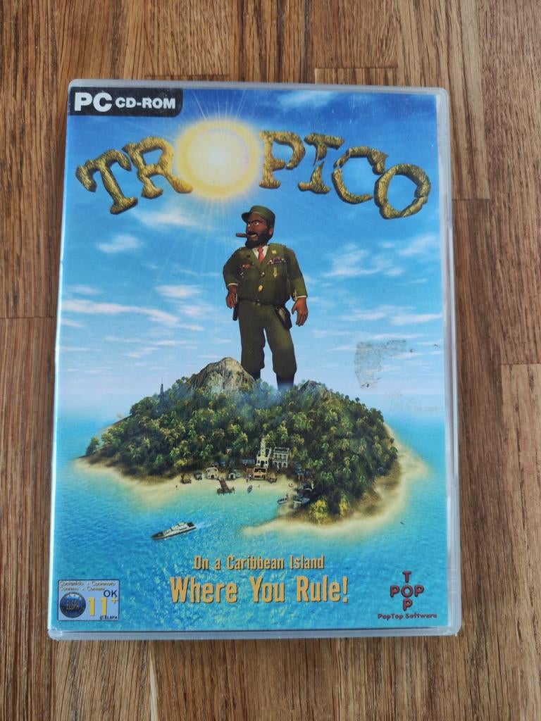 Tropico PC, Ophalen of Verzenden, Gebruikt, Strategie en Constructie