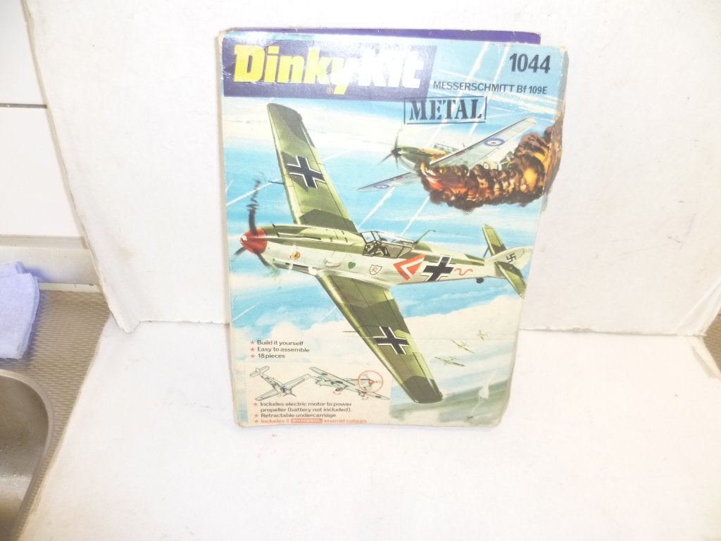 Dinky Toys kit 1044 verpakking van Messerschmitt BF 109E, Ophalen of Verzenden, Gebruikt, Overige typen
