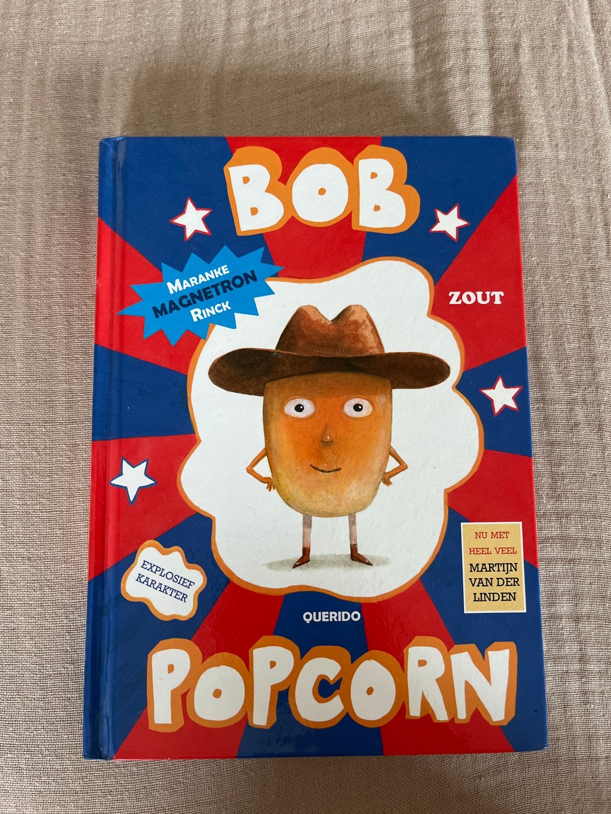 Bob Popcorn - Maranke Rinck - Kinderboek, Boeken, Ophalen of Verzenden, Zo goed als nieuw, Fictie algemeen