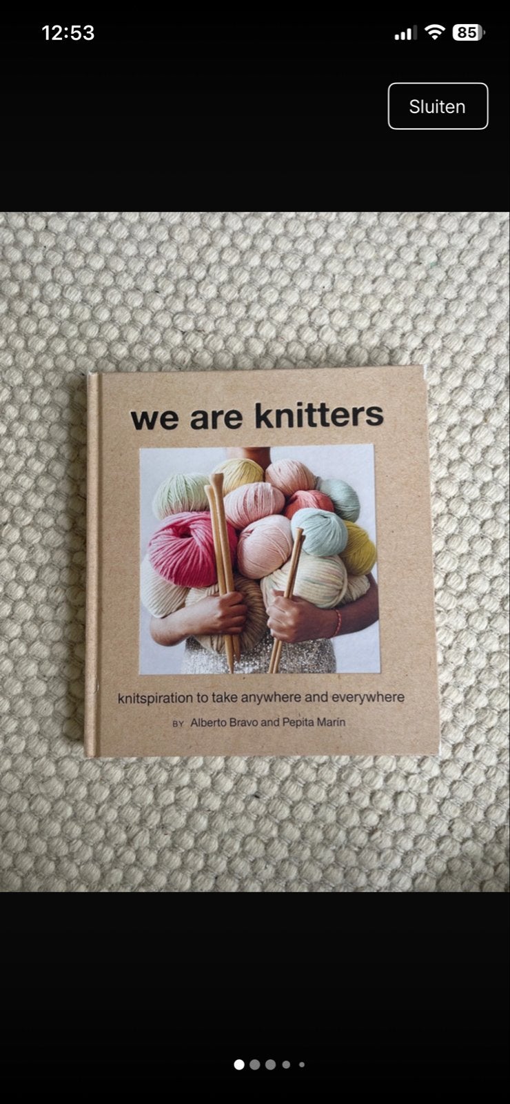 We Are Knitters - Breiboek patronen, Ophalen of Verzenden, Zo goed als nieuw, Breien en Haken