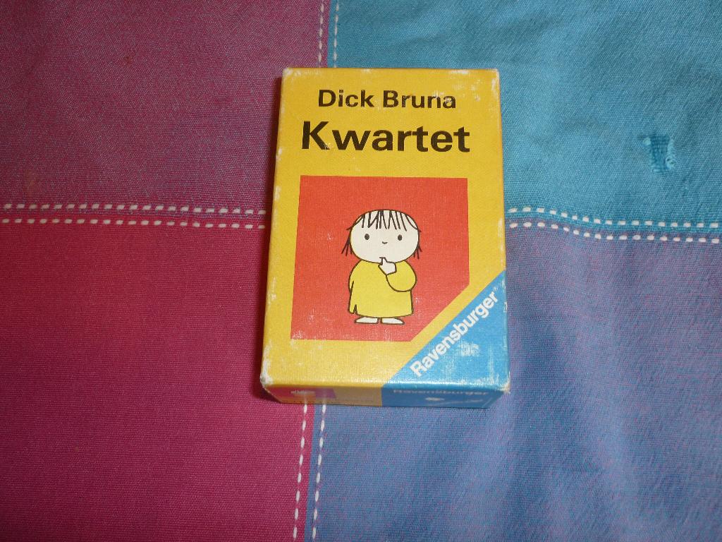 Leuke Dick Bruma kwartet en is in zeer goede staat, Verzamelen, Speelkaarten, Jokers en Kwartetten, Ophalen of Verzenden, Zo goed als nieuw