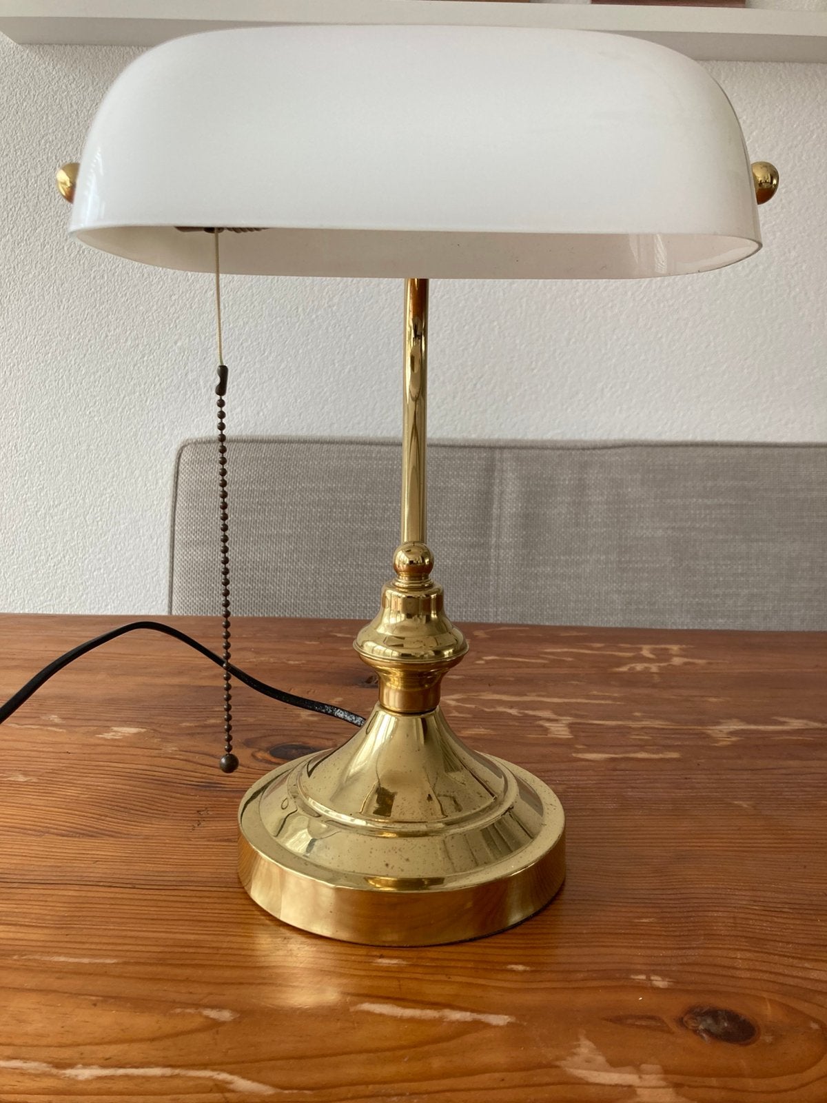Bureaulamp, Ophalen of Verzenden, Gebruikt, Overige materialen