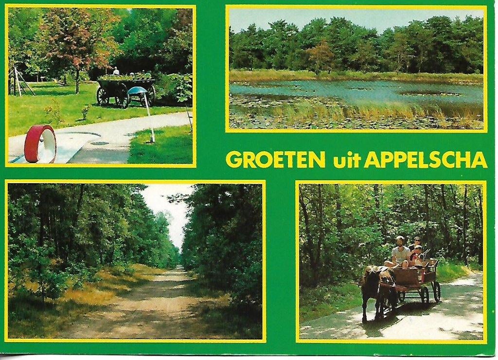 Appelscha- -4-luik., Verzenden, 1960 tot 1980, Gelopen, Friesland