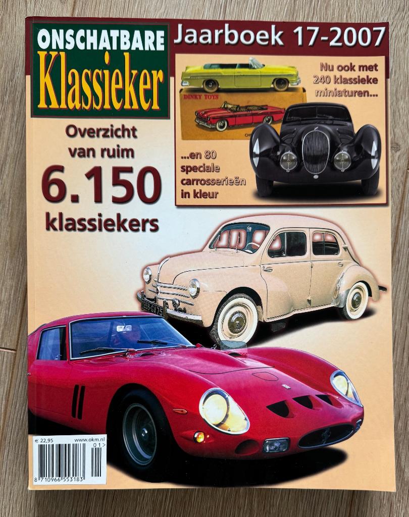 Onschatbare Klassieker Jaarboek 17-2007, Boeken, Auto's | Boeken, Ophalen of Verzenden, Nieuw, Algemeen