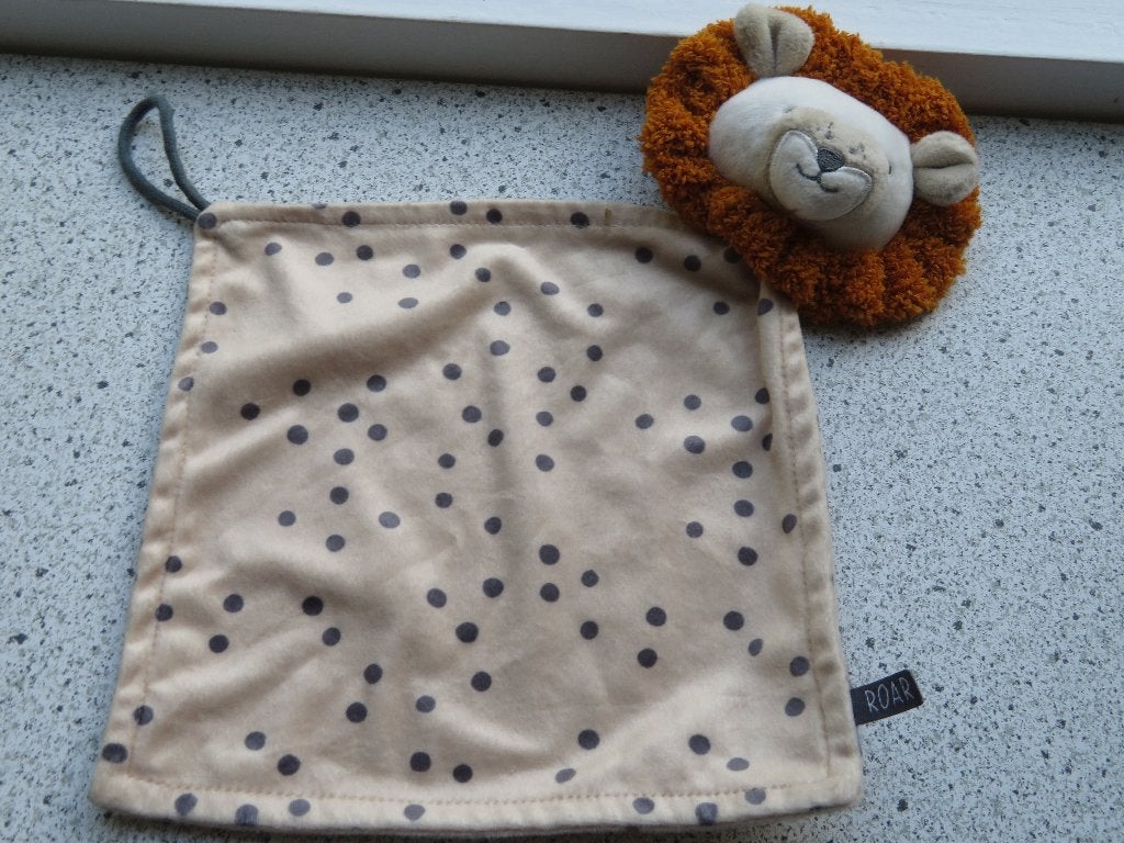 Knuffeldoek leeuw of leeuwtje van Prénatal, Prénatal, Ophalen of Verzenden, Zo goed als nieuw, Middelgroot (20 tot 80 cm)