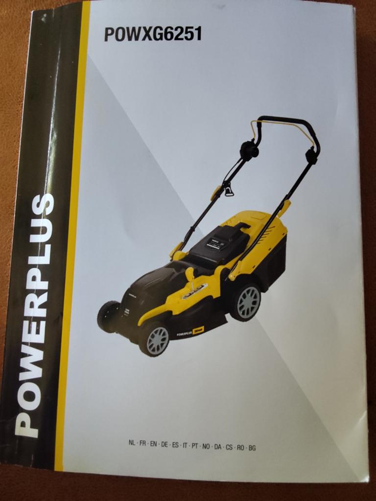 Powerplus POWXG6251 Grasmaaier, Tuin en Terras, Ophalen of Verzenden, Zo goed als nieuw, Powerplus