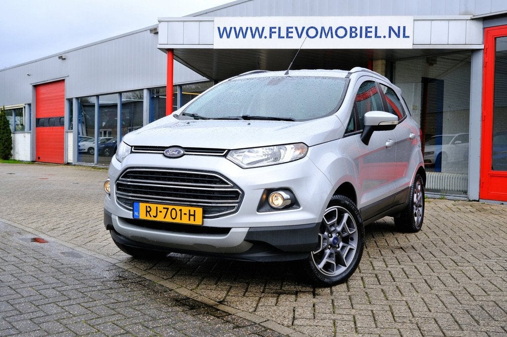 Ford EcoSport 1.0 EcoBoost Titanium Clima|LMV|Navi, Auto's, Voorwielaandrijving, 125 pk, Gebruikt, Ecosport