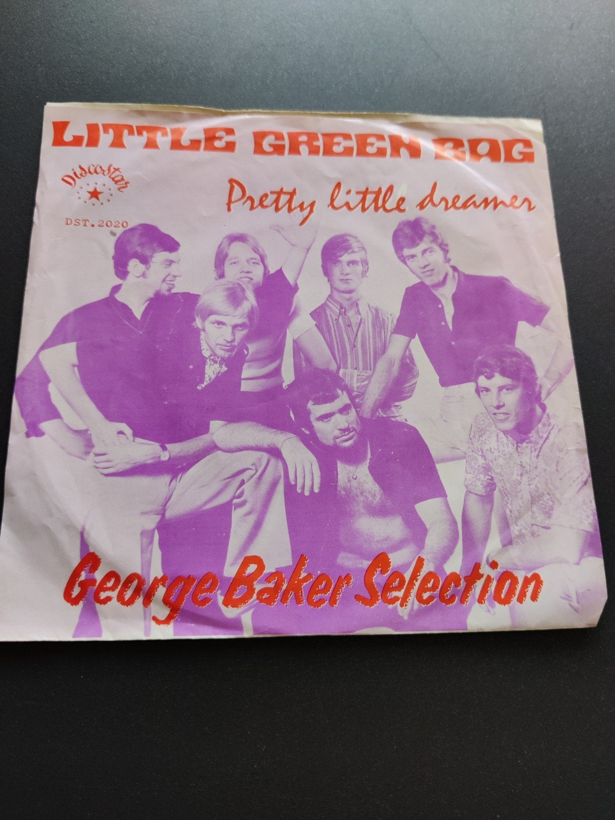 George Baker Selection - Little Green Bag / Pretty Little Dr, Ophalen of Verzenden, Zo goed als nieuw, Overige formaten, Levenslied of Smartlap