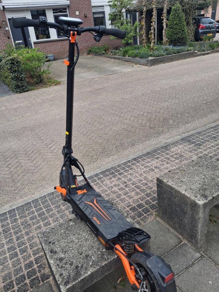 Kukirin g2 pro ruilen, Ophalen, Kickbike
