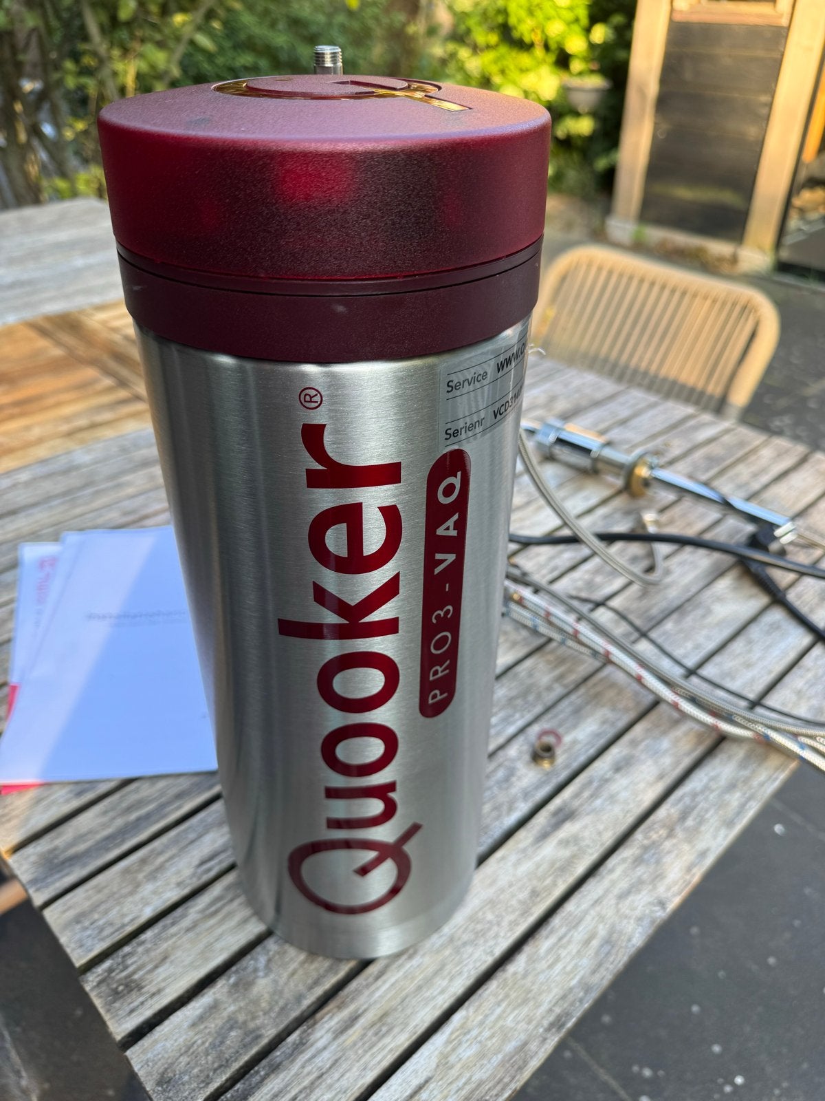 Quooker PRO3-VAQ E boiler met twee kranen, Ophalen, Gebruikt