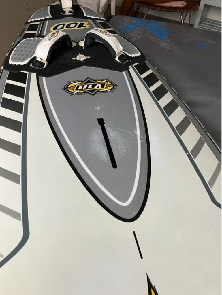 Windsurfboard JP 100L te koop, Ophalen, Gebruikt, Met draagtas, Minder dan 250 cm