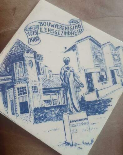 eensgezindheid 1915 1980 Leiden Ruijterweg  joop  kralingen , Antiek en Kunst, Ophalen