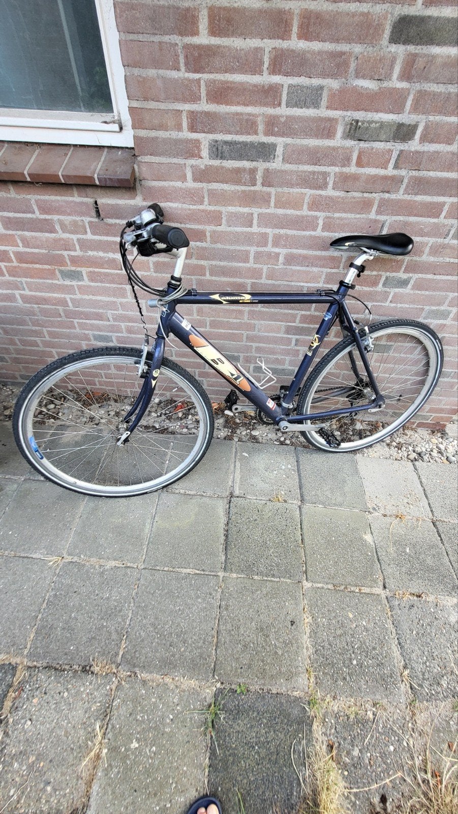 Alu-x 7005 T6 - Racefiets, 28 inch, Gebruikt, Velgrem, 57 tot 61 cm