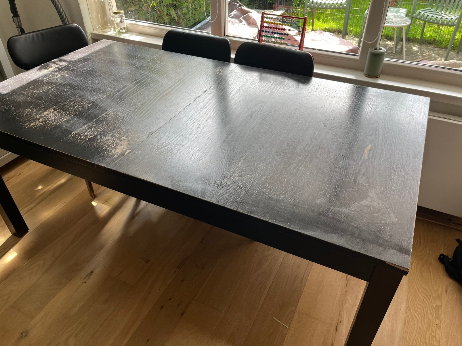 Ikea Bjursta, Huis en Inrichting, Tafels | Eettafels, Ophalen, Gebruikt, 200 cm of meer, 50 tot 100 cm