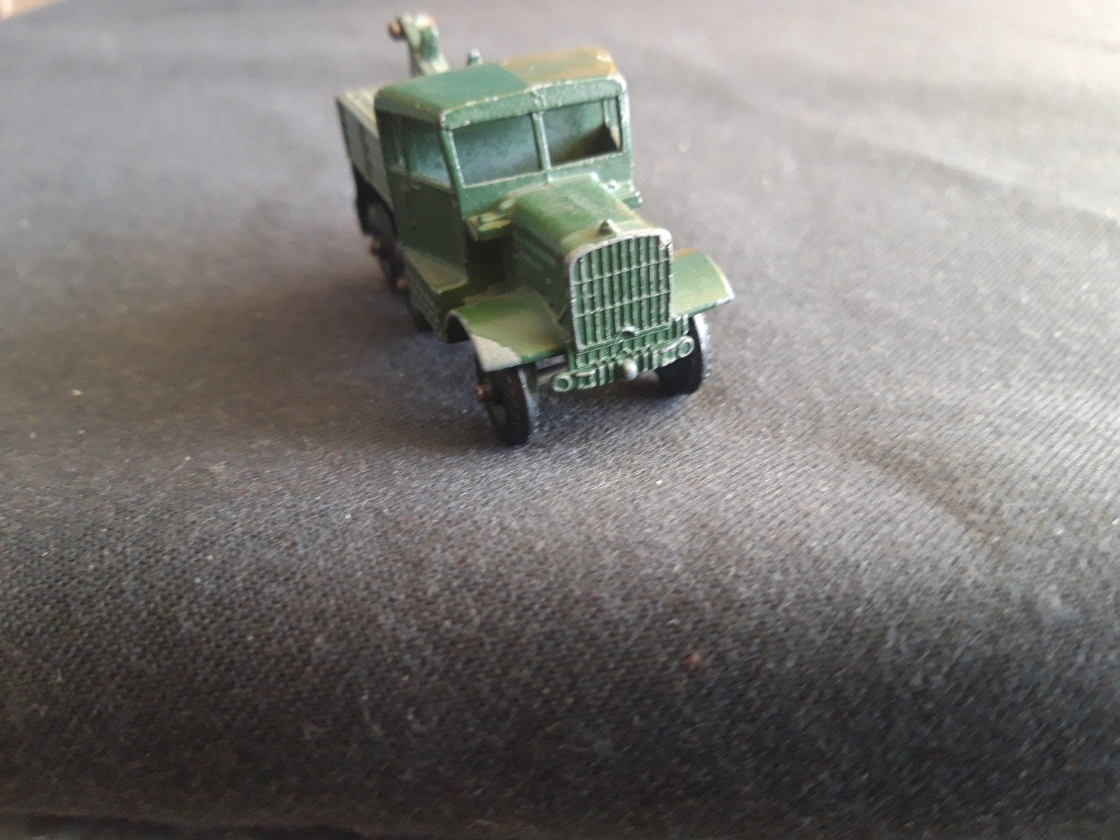 Matchbox Lesney No 64 – Scammell takelwagen militair, Ophalen of Verzenden, Gebruikt, Bus of Vrachtwagen