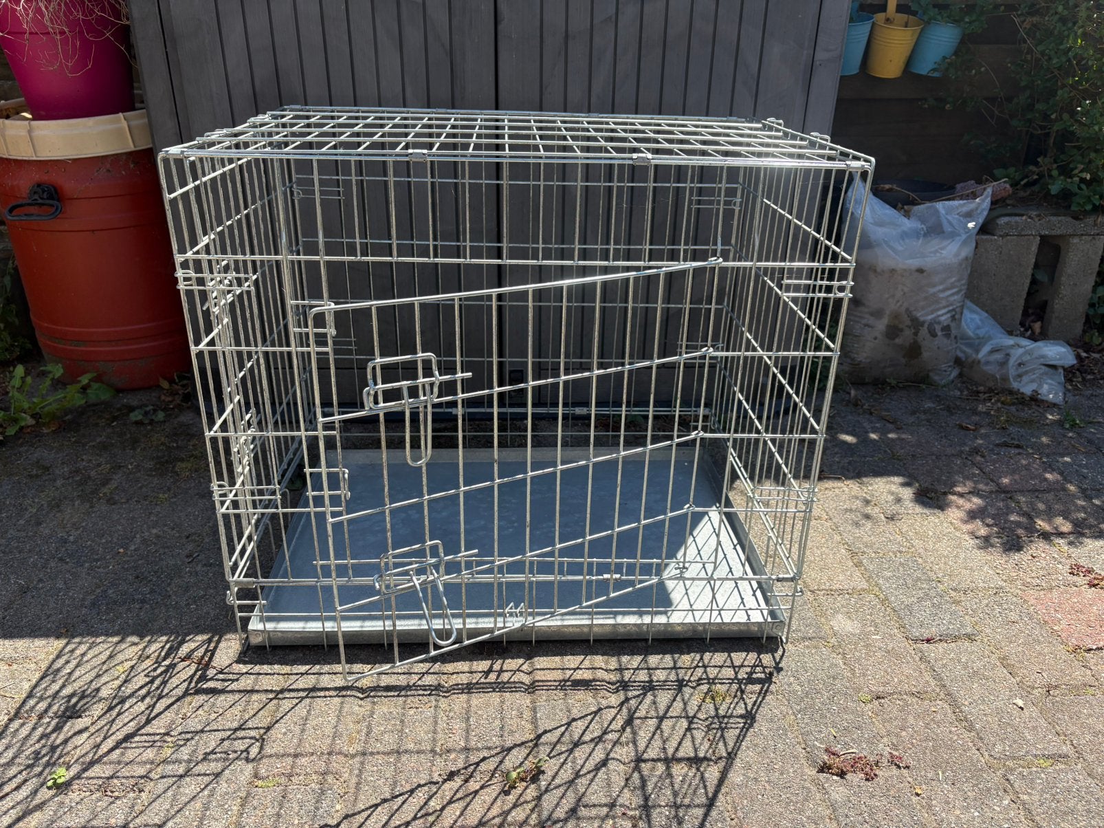 Hondenbench , bench/hok, Dieren en Toebehoren, Hondenbenches, Ophalen, Gebruikt