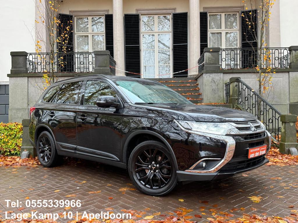 Mitsubishi Outlander 2.0 Instyle+ 4WD 7P Automaat Sch-Dak Na, Auto's, Automaat, 1998 cc, 4 cilinders, 150 pk