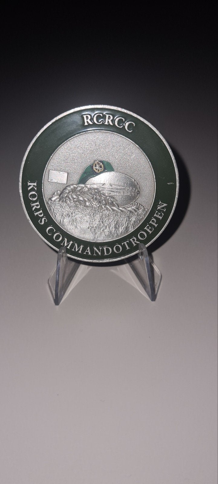 Korps Commandotroepen Rugby Club Roosendaal Challenge Coin, Ophalen of Verzenden