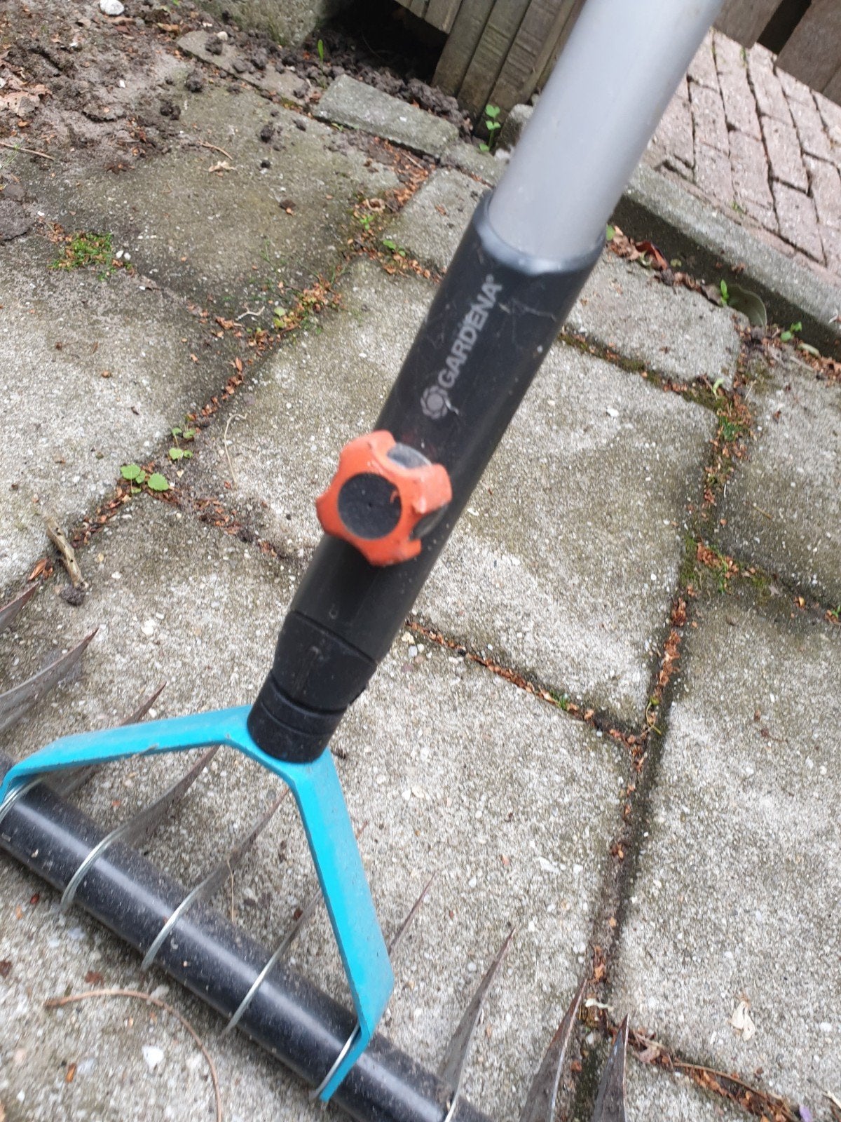 Gardena verticuteerhark, Ophalen, Zo goed als nieuw