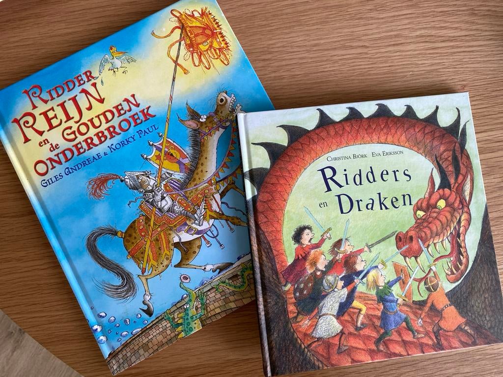 Ridder Reijn en de Gouden Onderbroek & Ridders en Draken, Ophalen of Verzenden, Gelezen, Fictie algemeen